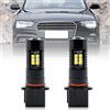 Nslumo Lampadine a LED DRL Luci di parcheggio diurne per Aud A4 B8.5 2013 2014 2015 2016 PSX26W 12278 H28W 2 pezzi Bianco xeno Canbus LED Luce diurna DLR Lampada della città Lampadine Fari