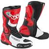 Berik Losail Stivali da moto, rosso, 48