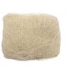 Decoris Decorazione in sisal, ca. 14 x 18 cm, erba pasquale decorativa, in fibra di sisal, fai da te, colore: bianco