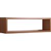 MODULARREDO | REGOLO Mensola da Muro, Pensile Bagno, Mensola da Parete, Scaffale da Parete, 60x17 p15.5 cm, Ciliegio - Made in Italy