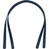 ZacLAy 2 Cinturini in Pelle da 57Cm per Manici per Borse da Donna, Accessori per Borse di Ricambio Fai da Te, Blu Navy, Taglia Unica