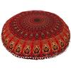 GANESHAM KLAVATE - Cuscino da pavimento con mandala indiano, decorazione bohémien, per meditazione, cuccia per animali domestici, stile bohémien