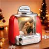 Soview Jukebox Vintage Personalizzato Carillon con Musica e Foto Scatola Musicale Personalizzata Regali per Donna Uomo Amica Coppie Regalo Personalizzato per Compleanno Anniversario