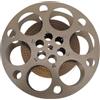 FUNOMOCYA Decorazione da 18 Cm in Ferro Vintage a Forma di Pellicola Cinematografica Centro Tavola Oro Portatile per Feste a Tema Cinema e Serate in Teatro