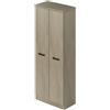 Linea Azzurra Scarpiera Gabriella in Legno Nobilitato Melaminico 2 Ante e Ripiani 182x71x38 cm Made in Italy per Ingresso, Soggiorno, Camera da Letto