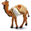 Acan Tradineur - Figura di un Cammello da Carico per Presepe - Realizzata in Durexina - Figure Decorative Divertenti per Presepe, Natale, Decorazione Tradizionale - 10 x 5,5 x 11 cm