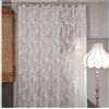 L'ATELIER 17 Tendone Camera da Letto, Tenda in Total Pizzo con Rose Ricamate, Collezione Ciel Shabby Chic 3 Varianti 300x290 cm Bianco