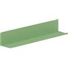 Brigros - Mensola Da Muro In Metallo Design Moderno Per Libri, Quadri E Oggetti Decorativi, Mensole Da Parete Resistenti In Vari Colori E Dimensioni In Acciaio Verniciato (Salvia, 70x13x12 cm)