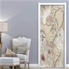 CBWRAW Adesivi per Porte 3D - Mappa Nautica d'Epoca Adesivi Murali Effetto Trompe L'Oeil Carta da Parati Impermeabile in PVC per Camera da Letto Bagno Decorazione Porta della Cucina 77X200cm