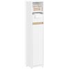 SoBuy Mobiletto Bagno Salvaspazio Colonna Stretta 20x20x96cm per WC