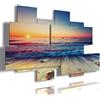 duudaart Quadro Mare 82 Casa Arredamento Particolare Moderno Multilivello Paesaggi Decorazioni Muro Salotto