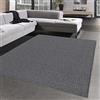 CARPETIA Tappeto a tessitura piatta per Ingresso e Corridoio - resistente - in antracite Dimensione 200 x 290 cm