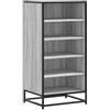 vidaXL Scarpiera Grigio Sonoma 48x38x97,5 cm in Legno Multistrato, rastrelliere per scarpe, scaffale per scarpe, scarpiera, deposito scarpe