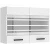 B BELINI GROUP Belini pensile cucina SGW 80 cm, con 2 ante, Bianco Opaco
