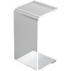 KAXLDHH Tavolino Basso In Acrilico, Tavolino Salotto In Legno, Tavolino Da Divano Trasparente Tavolino Da Caffè, Tavolino Da Scrivania Leggero Per Soggiorno, Camera Da Letto, Ufficio(White,30x30x40cm)
