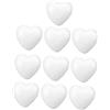 Garneck Cuore in Polistirolo per Decorazioni Fai da Te - Cuori di Polistirolo Ideali per Matrimoni - Compleanni e Eventi Perfetti per Creazioni Artistiche e Bomboniere
