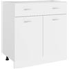 vidaXL Specchio da Parete, Rotondo, Ø 70 cm, Vetro, Camera o Toilette, Specchio Trucco, Decorazione da Parete, Include Viti