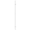 CREATE /Warm Towel Tube/Portasciugamani Elettrico 1 Barra Bianco/Design Verticale, 150 x 2,5 cm, 2 impostazioni Temperatura, Timer, Acciaio Inossidabile, 60 W