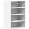 vidaXL Mobile Pensile "Riga" Bianco 40x29,5x60 cm