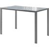 Vicco Tavolo da pranzo Grand, Grigio, 120 x 70 cm