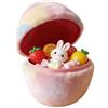 Generico di Pasqua Gigante riempibile, Uova di Pasqua di Velluto vuote da riempire, bomboniera per Caramelle, Snack, cestini, Forniture per la Caccia