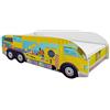 ACMA Letto Auto per Bambini Letto Junior Materasso Car Truck Camion Auto (160x80 cm con Materasso, 02)