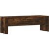 vidaXL Mobile TV Rovere Fumo 120x40x40 cm in Legno Multistrato, Supporto TV, credenza TV, Mobile HiFi, Mobile Porta TV, Porta TV, Mobile multimediale