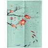 Surwin Tenda da Porta Interna Giapponese in Lino, Tende Oscuranti Noren Stile Cinese Stile Giapponese Tende da Cucina Tenda da Divisoria per Finestra Cucina Ristorante (Lanterna,85x180cm)