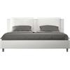 Bonussi Letto Matrimoniale Extra Large 200x210 cm con Rete Antea Bianco