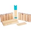 small foot Gioco dei Vichinghi Kubb compatto Active in legno, amato gioco di lancio Outdoor per tutta la famiglia