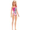 Barbie - Beach Doll - Pink Bathing Suit (HDC50)