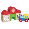 Hape E3802 - Set Blocchi da Costruzione Stazione