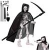 Bemonew Action Figure Scheletro, 5.1 Giocattolo Scheletro Mobile Multi-snodato con Mantello e Armi, Action Figure in plastica T13 per Decorazioni Desktop da Collezione