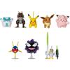 Pokémon Pokemon Confezione da 8 figure da battaglia - Sei personaggi da 5,1 cm e due 7,6 cm, incluso Pikachu - Esclusiva Amazon