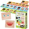 Headu | Flash Card Montessori - Emozioni e Azioni - Giocare a più Giochi educativi | Giochi Educativi & Puzzle | età 1-4 Anni