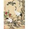 Bristlegrass Puzzle da 1000 Pezzi per Adulti - Dinastia Qing Cinese, Antico Maestro Shen Quan, Capolavori d'Arte di Pini, Fiori di Prugna e Gru, Puzzle Regalo per Amanti dei Puzzle, Rompicapo Unico