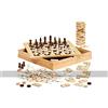 Dal Negro Classic Games 36cm Wooden Compendium by Dal Negro with 6 Games