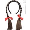W WIDMANN MILANO Party Fashion 8556E CERCHIETTI CON TRECCE CASTANE MODELLABILI [Giocattolo]