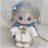 QGYDYH Bambola di peluche da 20 cm. Bambole di cotone anime con scheletro, bambola di peluche morbida, regalo di compleanno (h)