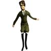 Zhongkaihua Hange Zoe - Action figure in peluche, 30 cm, Hange Zoe, personaggio d'azione creativo da collezione, decorazione regalo per feste in casa