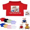 FAHOXUMR Vestiti Personalizzati per Oorsacchiotti con Nome del Foto, Abbigliamento Personalizzato Animali Peluche Adatto a Orsi di Peluche di 20-40 cm, Abbigliamento Personalizzato per Bambole