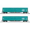 Märklin 47164 Set H0 di 2 carrelli scorrevoli NMBS