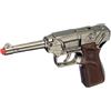 Gonher 124/0 Pistola Giocattoli Luger, 8 Colpi in Metalo