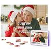 Hwyuqiya Puzzle Personalizzato 300, 500, 1000 Pezzi Con La Tua Immagine Per Adulti, Bambini, Adolescenti (Paesaggio 300 Pezzi)
