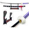 FEENOMENN One Piece - Zoro Katana Replica Lama di Legno - KIKOKU (Viola)