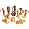 Knowlife Statuette Egizie - Giocattoli Antico Egitto | Set di Figure Creative Decorativo per Casa Scuola Unisex