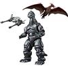 TAMASHII NATIONS - Godzilla vs Mechagodzilla - Mechagodzilla & Garuda & Fire Rodan Makuhari Decisive Battle Ver., Bandai Spirits S.H.MonsterArts Action Figure da collezione