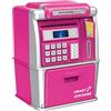 Generico Piggy Pig | 1x Bambini ATM MACCHINE 12 cm con carta di carta e gel | Punteggio esperto ATM con feed di monete per ragazzi e ragazze per giocare a giochi di ruolo per la promozione 'apprendimento d