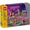LEGO 40716 Habitat del Pianeta Alieno dello Spazio 7+ Set di Costruzioni Giocattolo con 3 Figure Aliene, 206 Pezzi