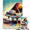 AITEXI puzzle 2000 pezzi per adulti Pianoforte colorato Antistress Vacanza in patria Uccidere il tempo Gioco educativo per compleanno e Natale 70x100cm